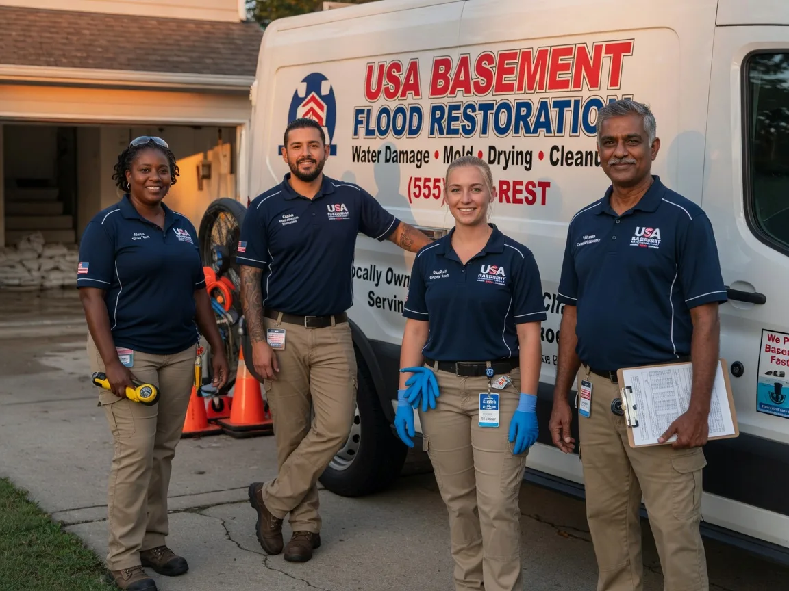 Basement Flood Cleanup company in Yettem, CA