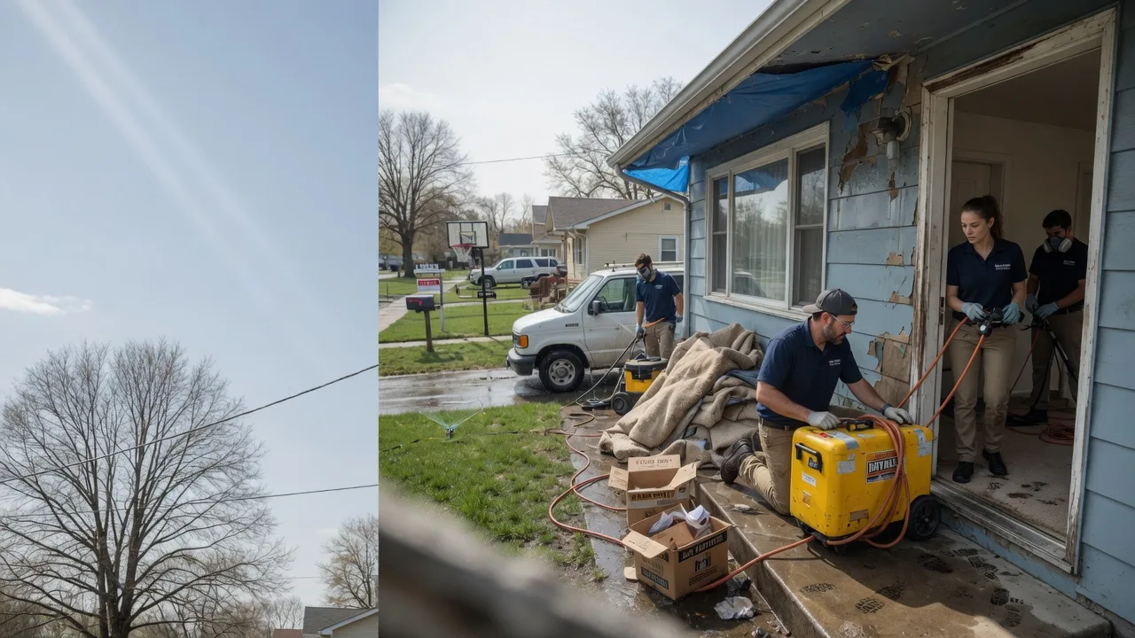 Basement Flood Cleanup in Yettem, CA near me
